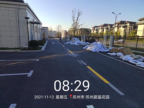 蘇州道路標(biāo)線冷漆多少錢一平？道路劃線價(jià)格多少一米？