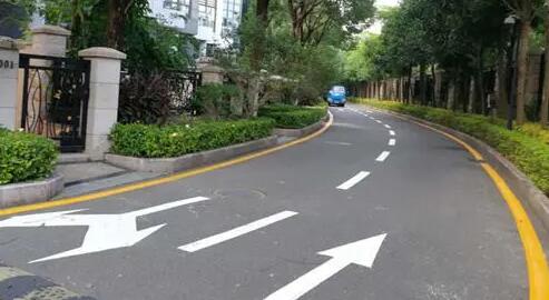 蘇州道路劃線，道路標線在彎道處怎么畫？