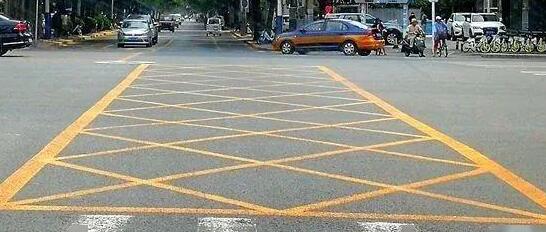 江蘇中穎南京道路劃線編輯分析，禁止停留線怎么畫？