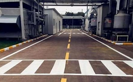 廠區(qū)道路劃線尺寸，廠區(qū)道路劃線尺寸的標準？