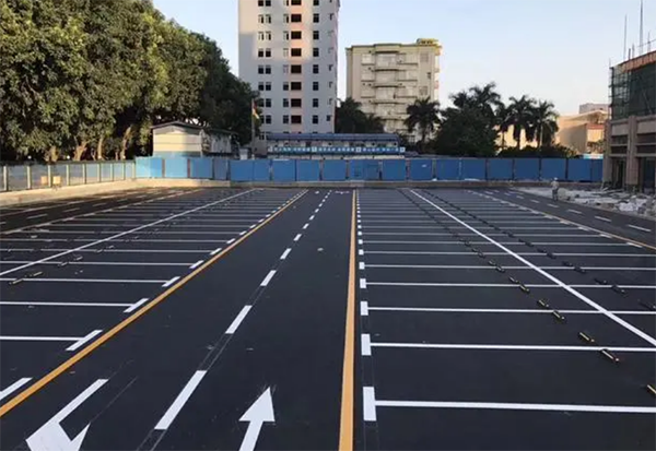合肥車位劃線分析，3600平方多少個(gè)車位？